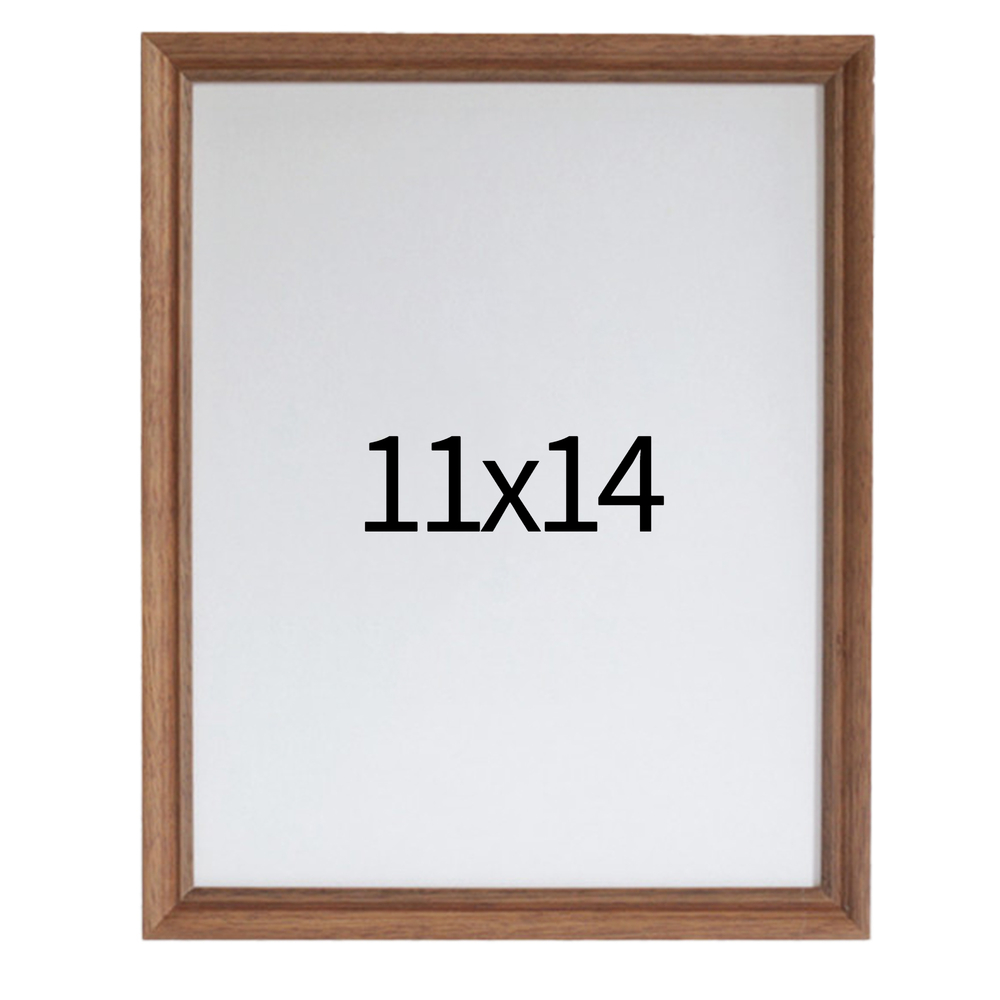 럭셔리 엔틱 원목액자 웨딩액자 우드 아크릴 프레임 스튜디오 틀 11x14 279x355mm, 오크 - 메인 이미지