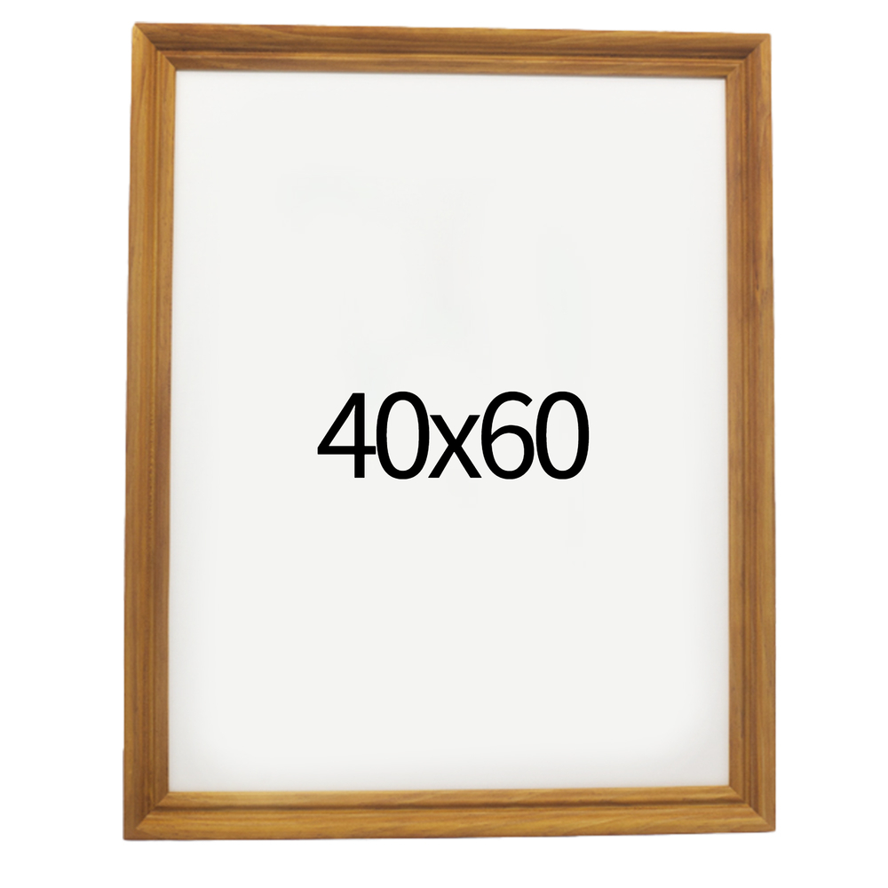 럭셔리 엔틱 원목액자 웨딩액자 우드 아크릴 프레임 스튜디오 틀 40x60 400x600mm, 연밤 - 메인 이미지