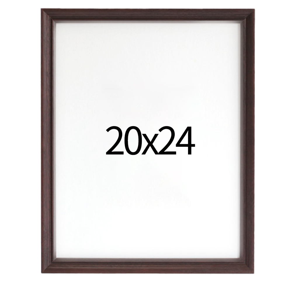 럭셔리 엔틱 원목액자 웨딩액자 우드 아크릴 프레임 스튜디오 틀 20x24 508x609mm, 샴페인 - 메인 이미지