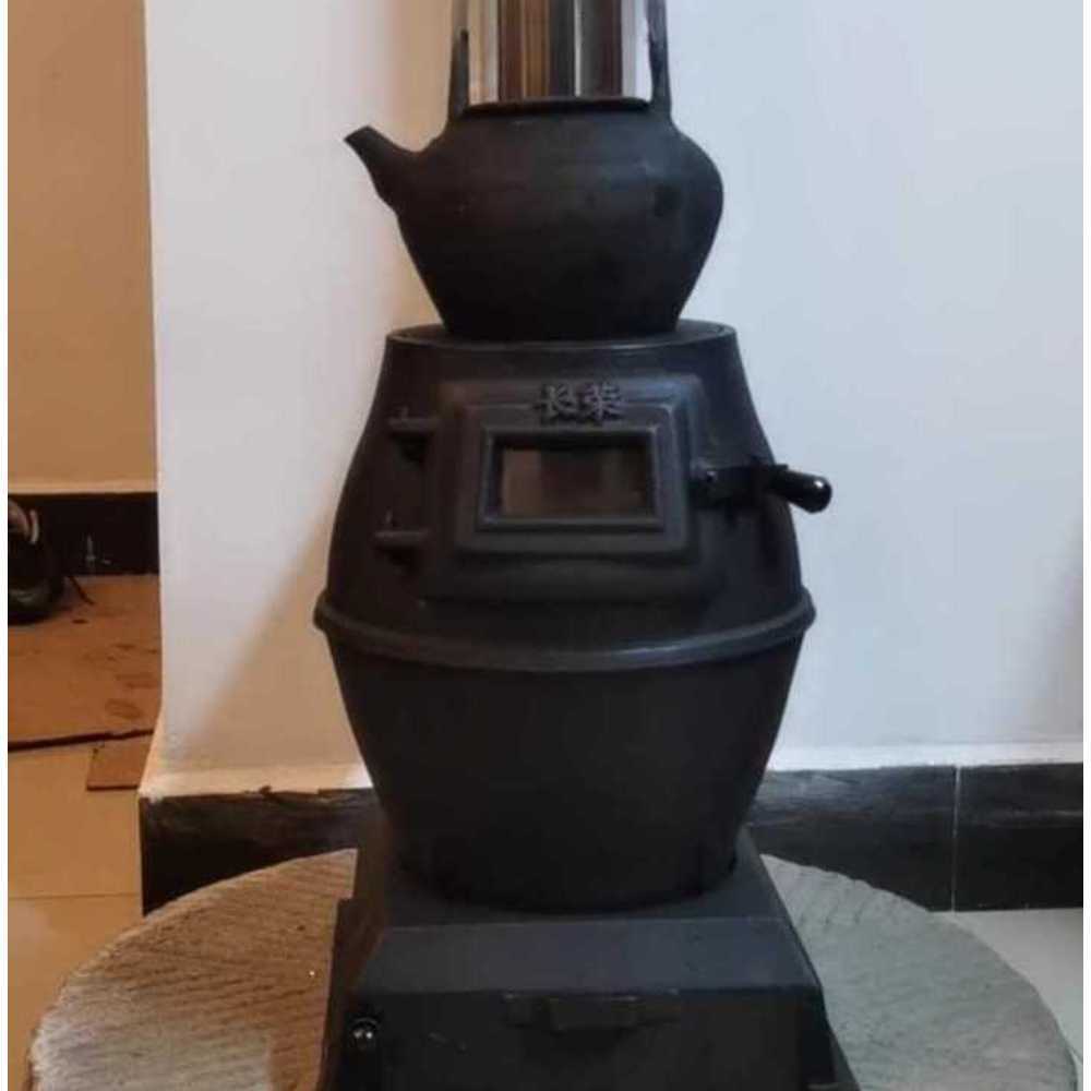 화목난로 미니 주물 연통 야외 스토브 오븐 일자 캠핑