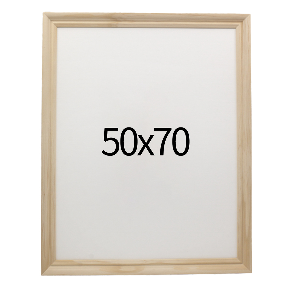 럭셔리 엔틱 원목액자 웨딩액자 우드 아크릴 프레임 스튜디오 틀 50x70 500x700mm, 내츄럴 - 메인 이미지