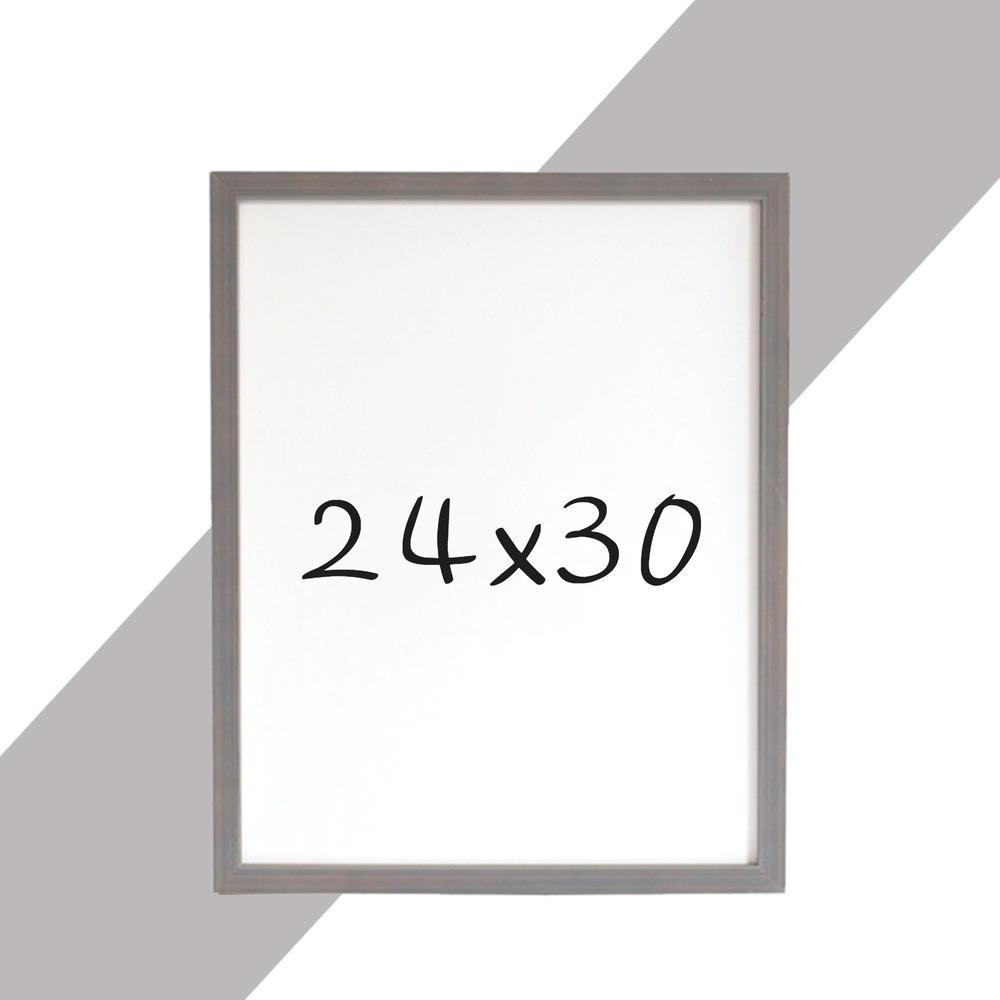 15mm 원목액자 웨딩액자 우드 아크릴 프레임 스튜디오 틀 24x30 609x762mm, 그레이 - 상품 이미지