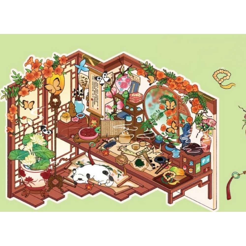 3D 방꾸미기 스티커 입체 이야기상자 이미지 3