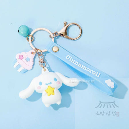 소망상점협력사 산리오 깐부 피규어 키링-시나모롤 백키링 생일선물