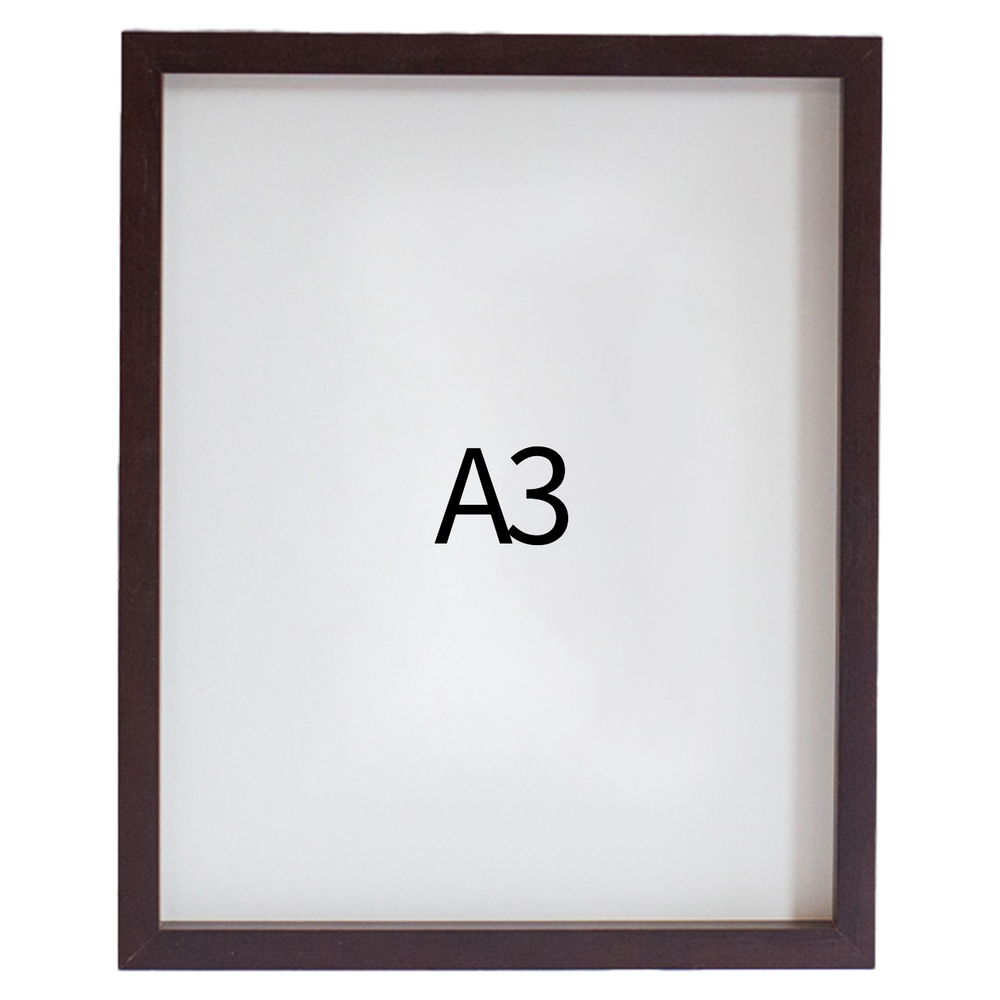 리얼 12mm 원목액자 웨딩액자 그림 포스터 프레임 인테리어 A3 297x420mm, 샴페인 - 메인 이미지