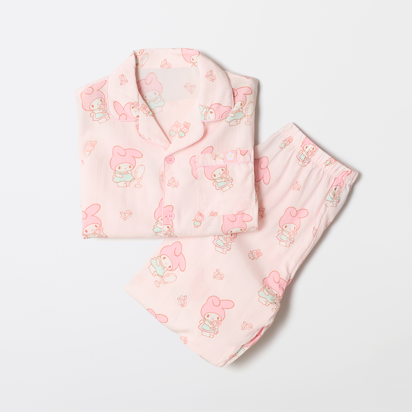 [당일출고][산리오캐릭터즈] 스파오키즈 긴팔 파자마 잠옷 SPPPF49KU1