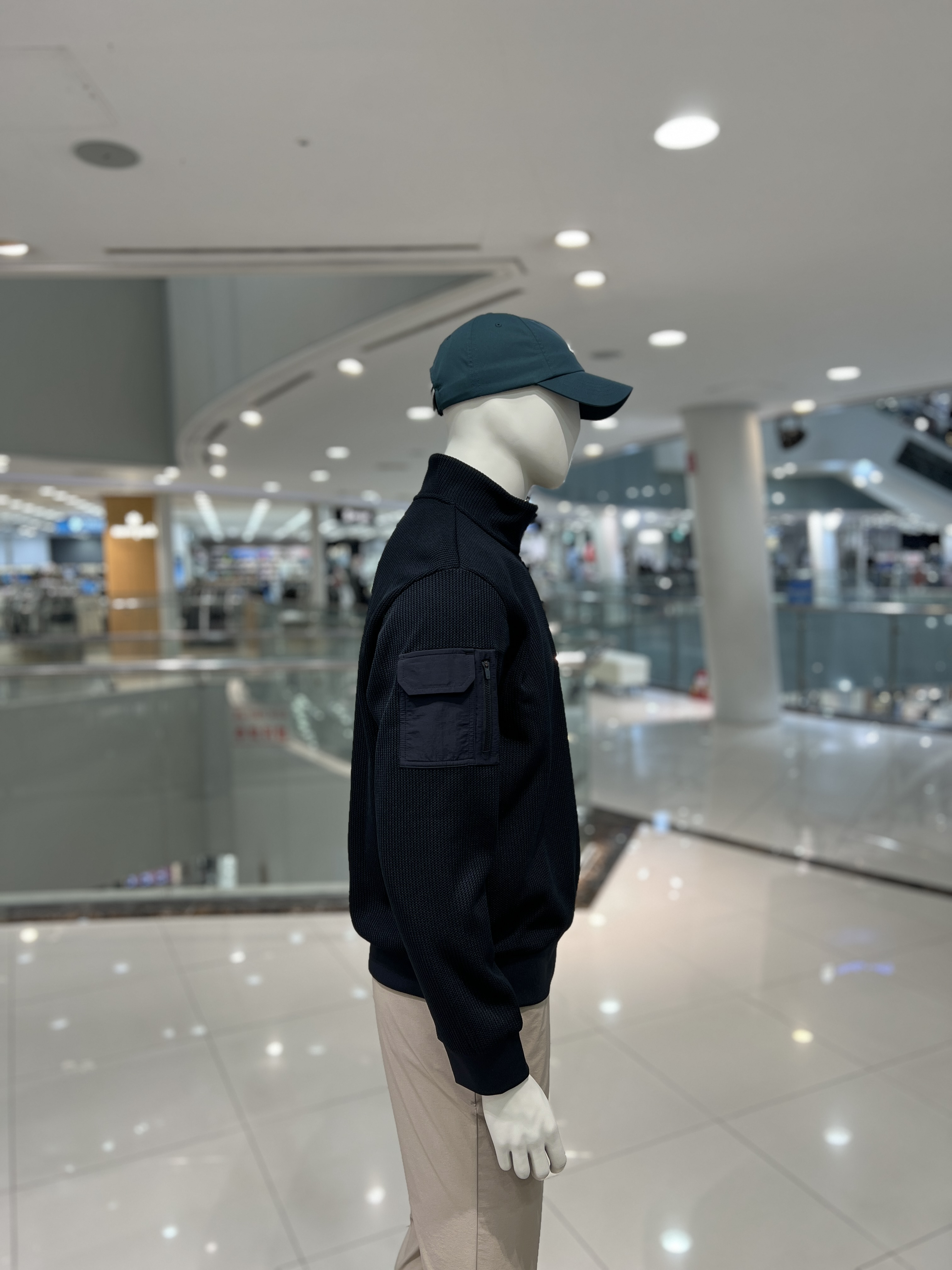 아이더 남성 겨울 긴팔 집업 티셔츠 울리 MW24261 - 상세 이미지 2