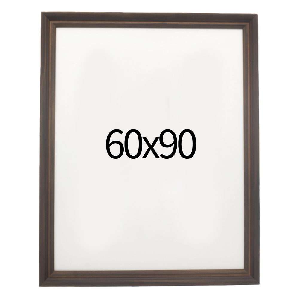 럭셔리 엔틱 원목액자 웨딩액자 우드 아크릴 프레임 스튜디오 틀 60x90 600x900mm, 진밤 - 메인 이미지