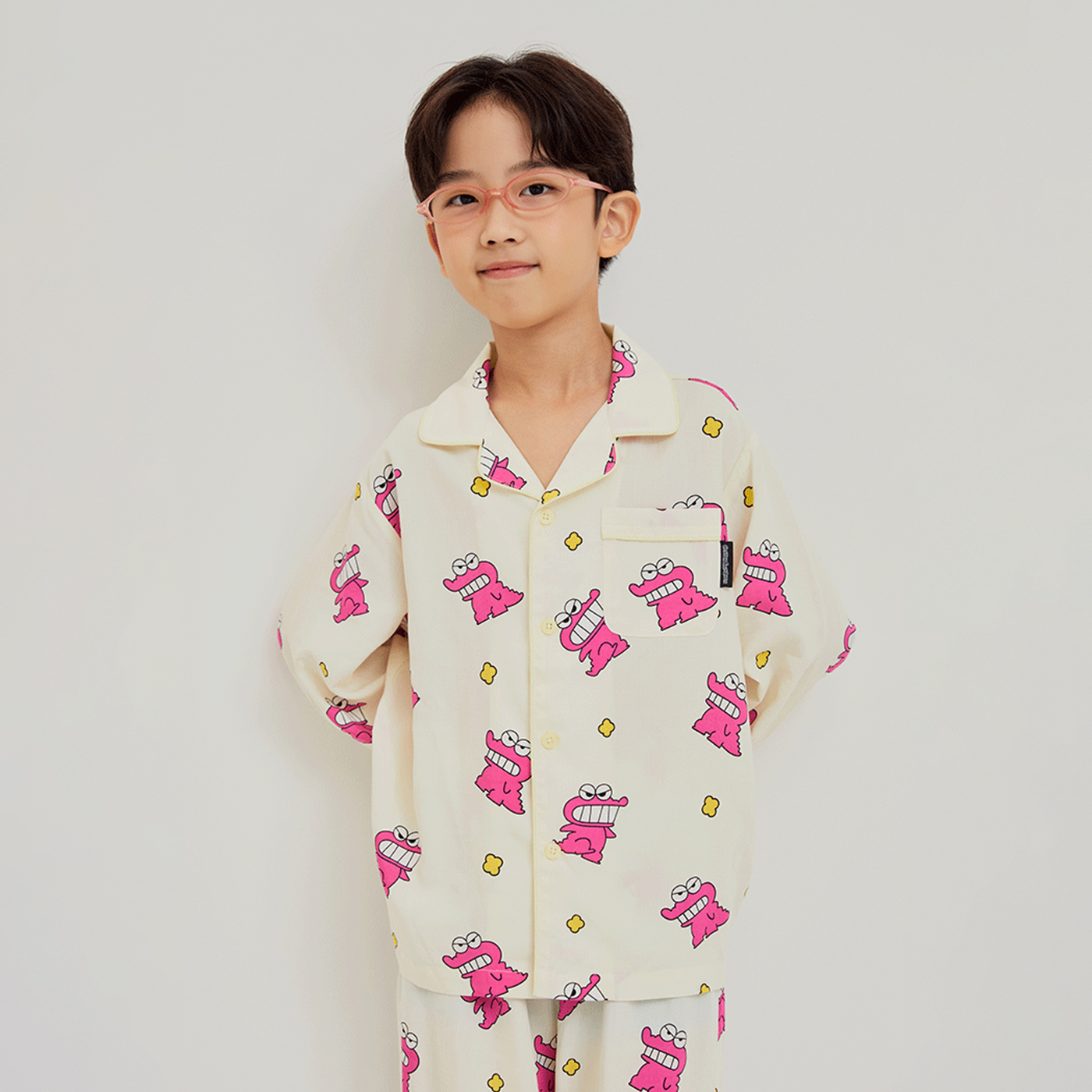 [당일출고][짱구] 스파오키즈 긴팔 파자마 잠옷 SPPPF49KU4