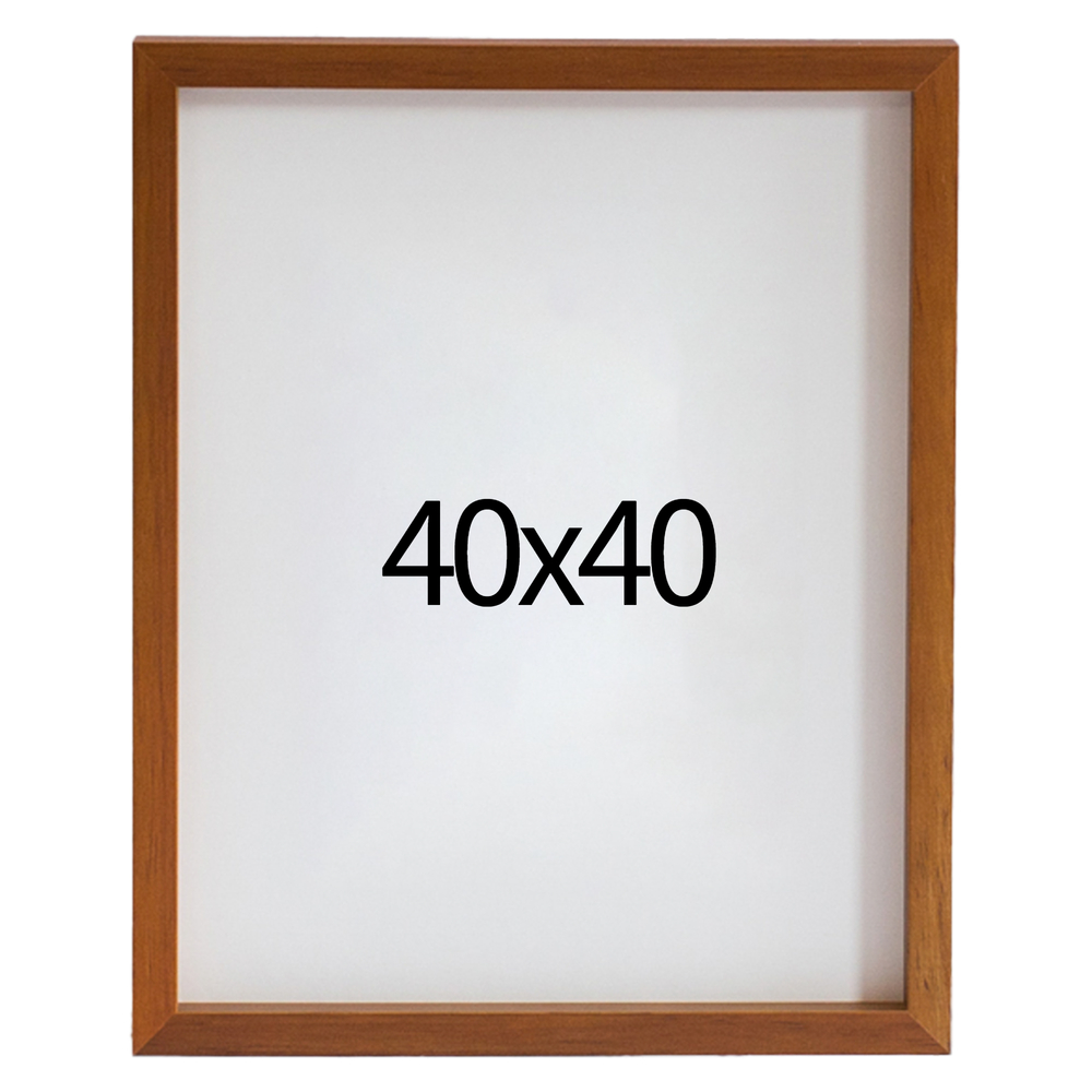 리얼 12mm 원목액자 웨딩액자 그림 포스터 프레임 인테리어 40x40 400x400mm, 연밤 - 메인 이미지