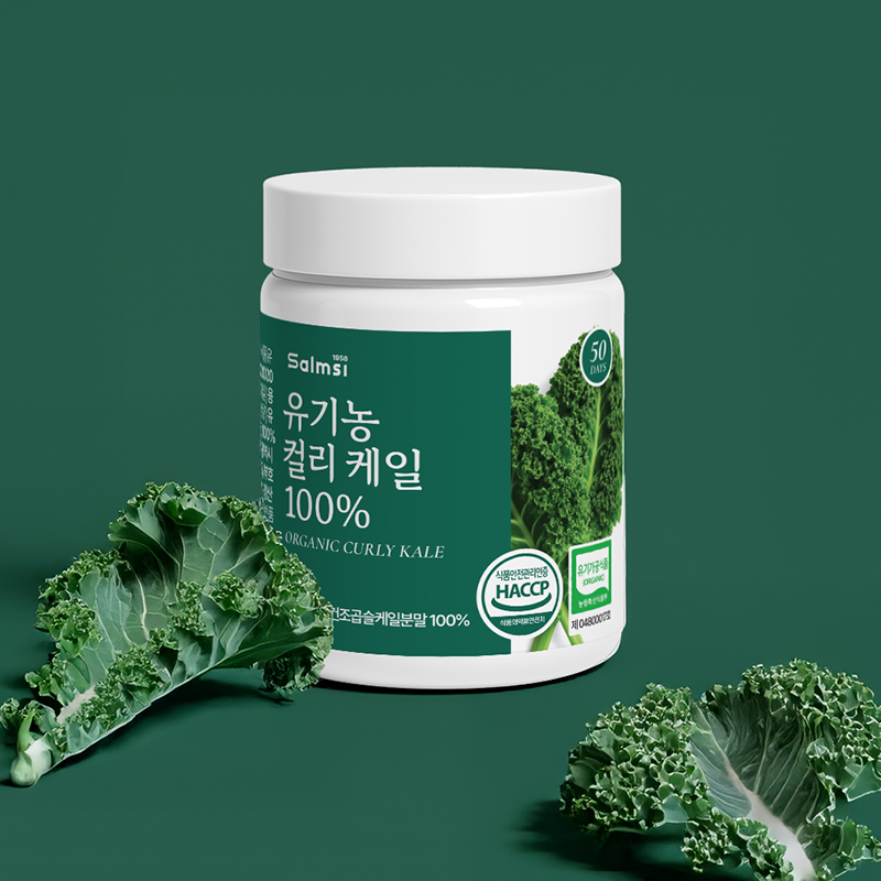 컬리케일 곱슬케일 유기농 동결건조 분말 50g 2통 - 상세 이미지 3