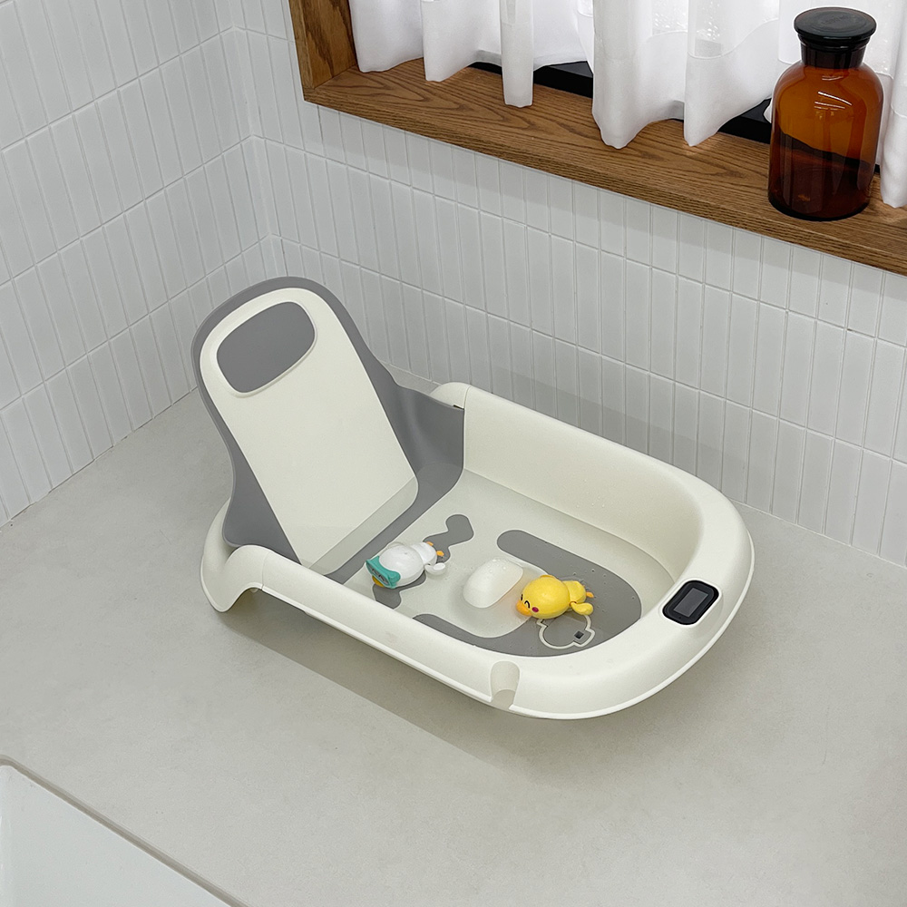 코넘 NEW 등받이 각도조절 신생아 아기 욕조 일체형