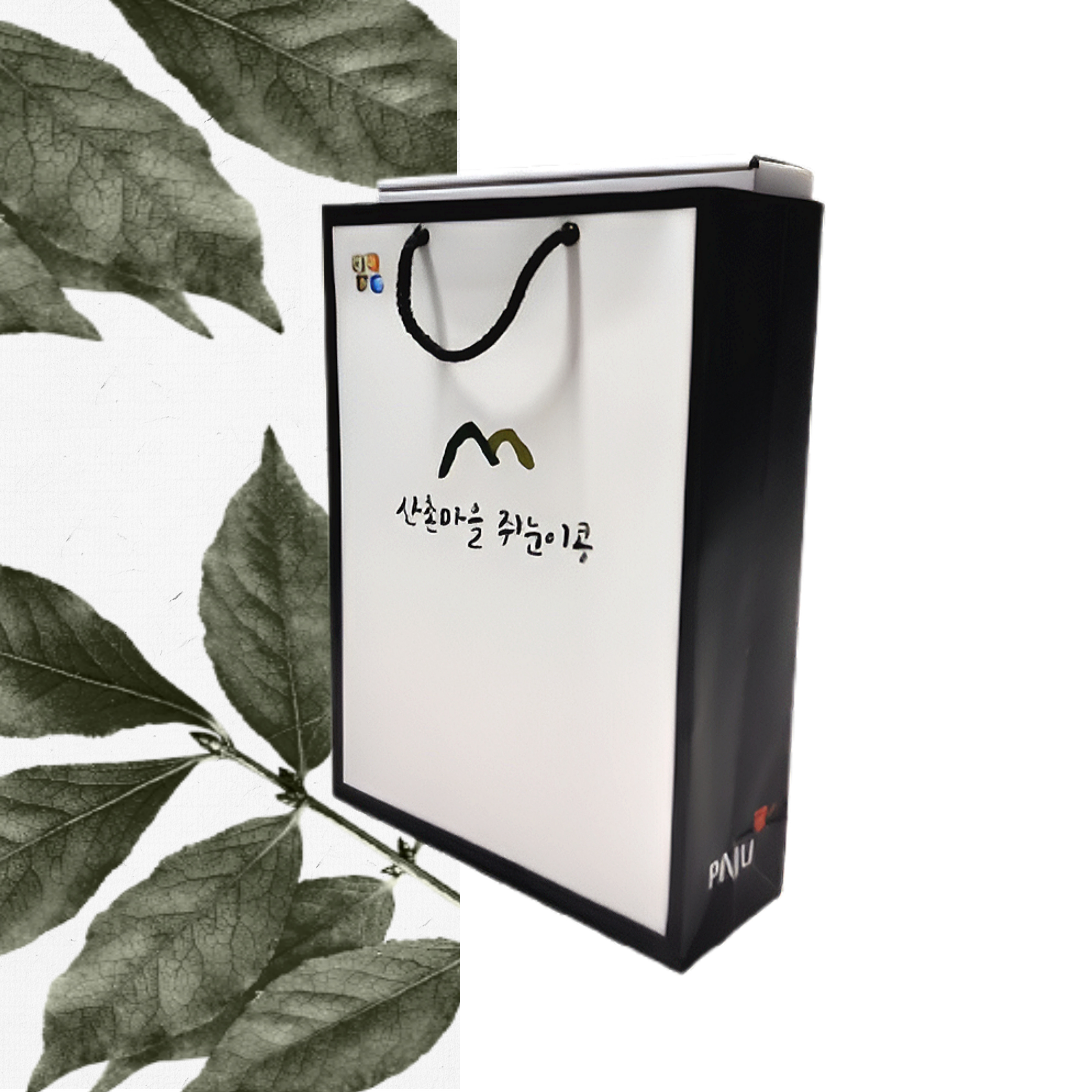 산촌마을 국내산 5종 명절 선물세트 건강선물 단백질 콩고물 콩비지 청국장가루 검정볶음콩 - 상세 이미지 3