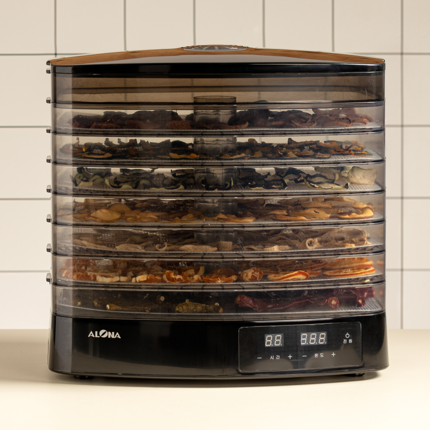 아로나 식품건조기 과일 고추 야채 생선 애견 간식 국산 가정용 ALD-500TB