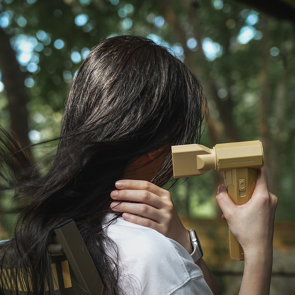 카고컨테이너 제트 무선 초강력 미니 세차 컴퓨터청소 캠핑 에어건 카키