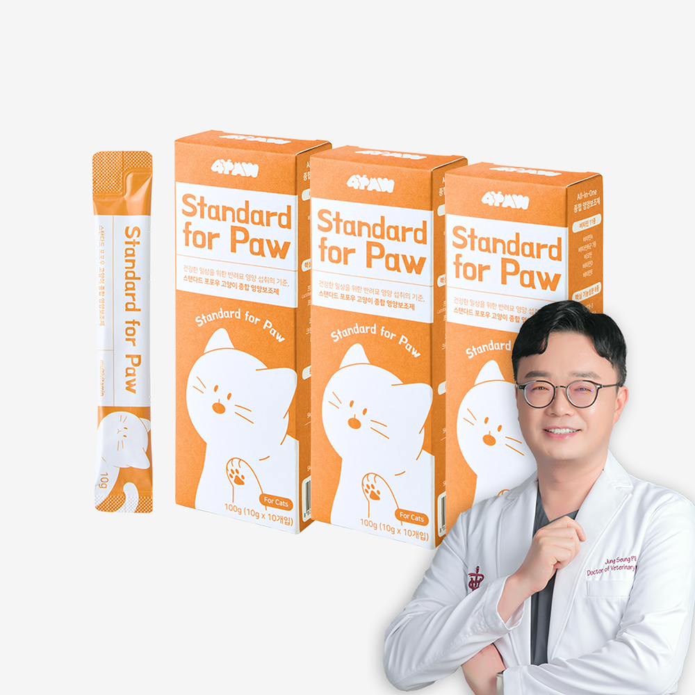 펄송 스탠다드 포포우 고양이 종합영양제 10개입, 3개 제품 이미지