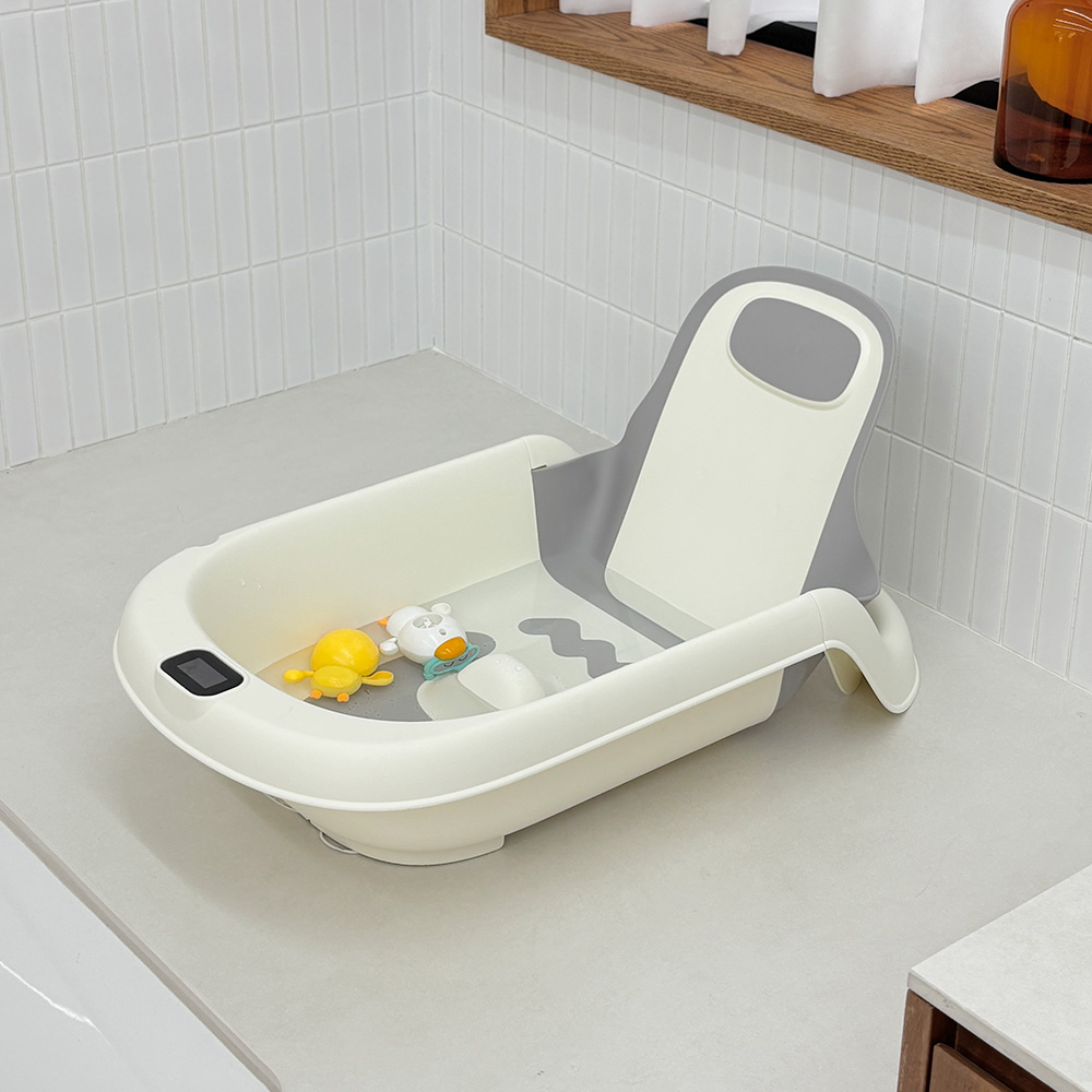 코넘 NEW 등받이 각도조절 신생아 아기 욕조 일체형