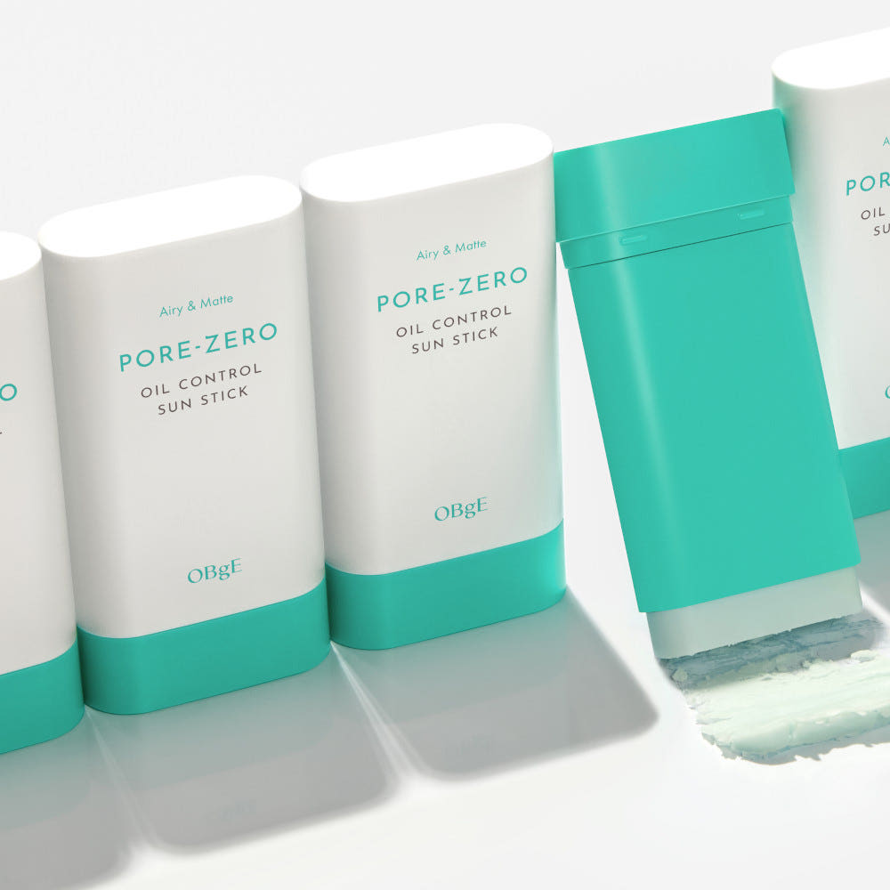 OBgE 오브제 오브제 포어제로 오일 컨트롤 선스틱 SPF 50+ 18g 2개
