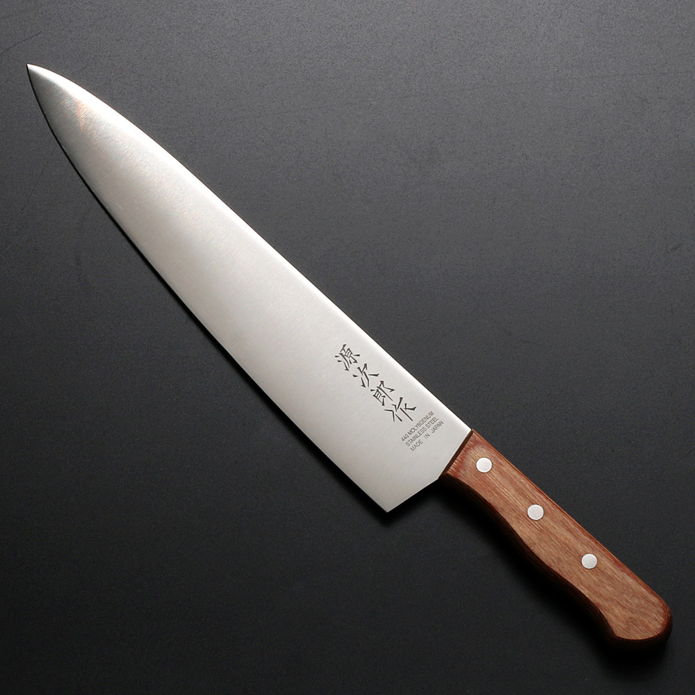 일본 주방칼 식칼 식도 쉐프나이프 김밥 업소용 부엌 28.5cm, 원차랑작, 1개 - 상세 이미지 2