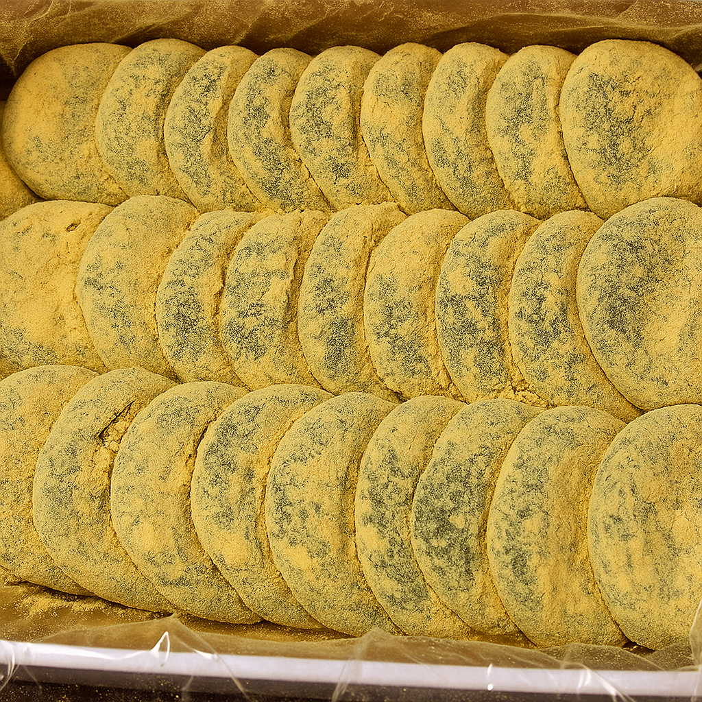 고소한 콩가루 쑥 찹쌀떡 쫀득한 오쟁이떡 60g 30알 1.8kg - 상세 이미지 2
