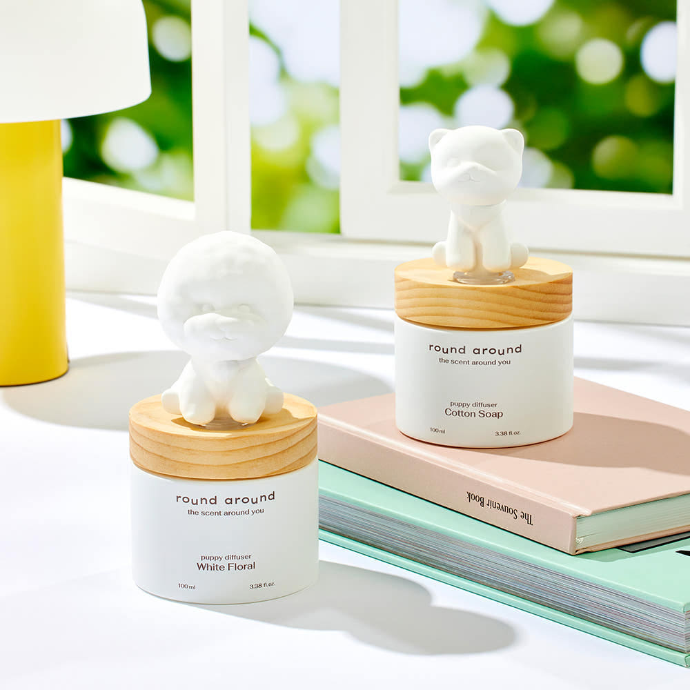 라운드어라운드 댕댕이 디퓨저 100ml 2종 택1