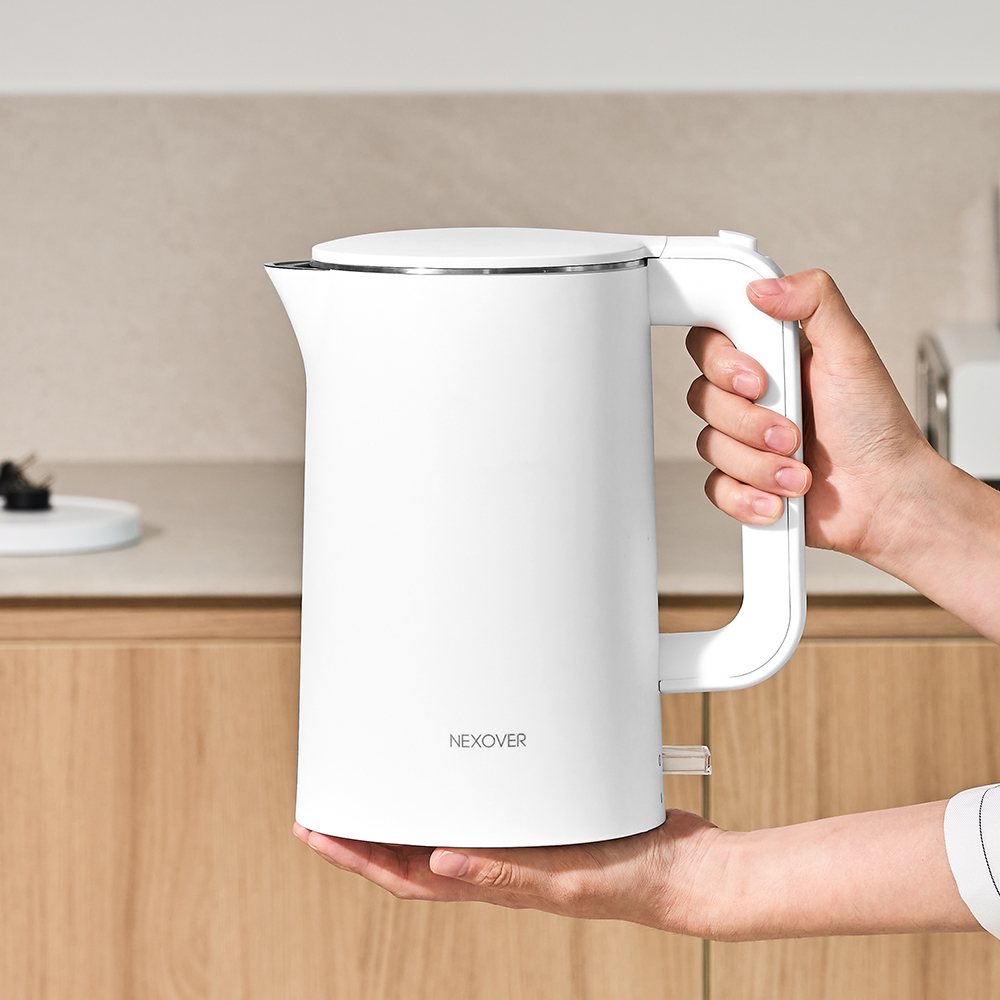 넥소버 이중단열 통스텐 전기 주전자 포트 1.5L NXK-3500W 이미지 2