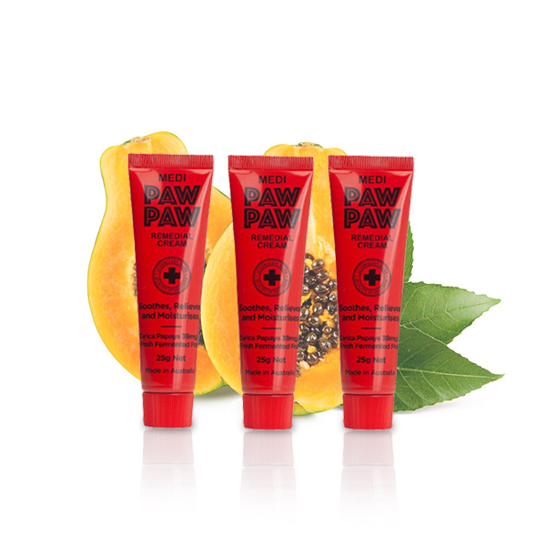 호주 포포크림 25g x 3개 멀티밤 수분 보습