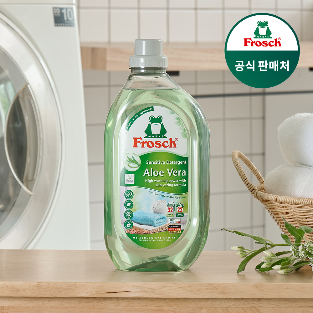 프로쉬 알로에베라 세탁세제 1.5L, 1개