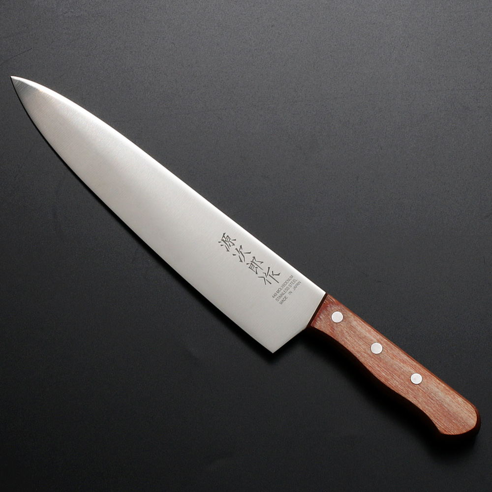 일본 주방칼 식칼 식도 쉐프나이프 김밥 업소용 부엌 25.5cm, 원차랑작, 1개 - 상세 이미지 2
