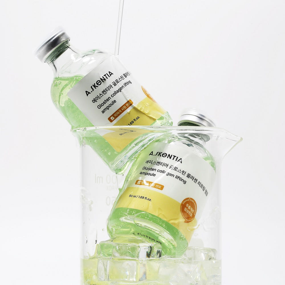 에이스켄티아 글로스틴 콜라겐 리프팅 앰플 7종 펩타이드 고함량 콜라겐 50ml, 1개