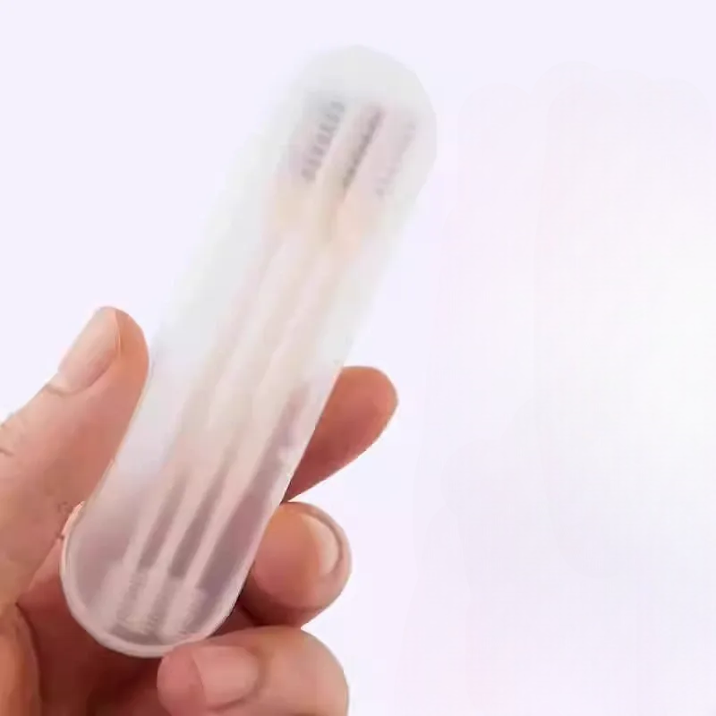 수동 코털 제거기 정리기 트리머 면도기 콧털 깎기 휴대용 남자 여자 안전한 양날 콧털 코털 귀 제거 세트 - 상세 이미지 4