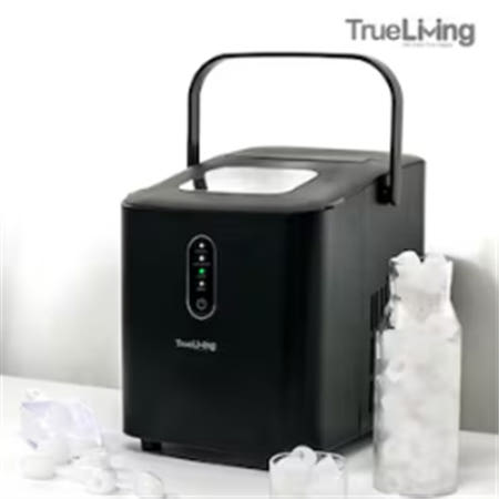 트루리빙 급속냉각 가정용 자동세척 12kg 미니 제빙기 TL-ICE12KG