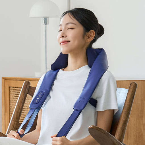 [풀리오본사] [선물SET] 목 어깨 두드림 마사지기 V3 + 파우치 + 쇼핑백M : 풀리오