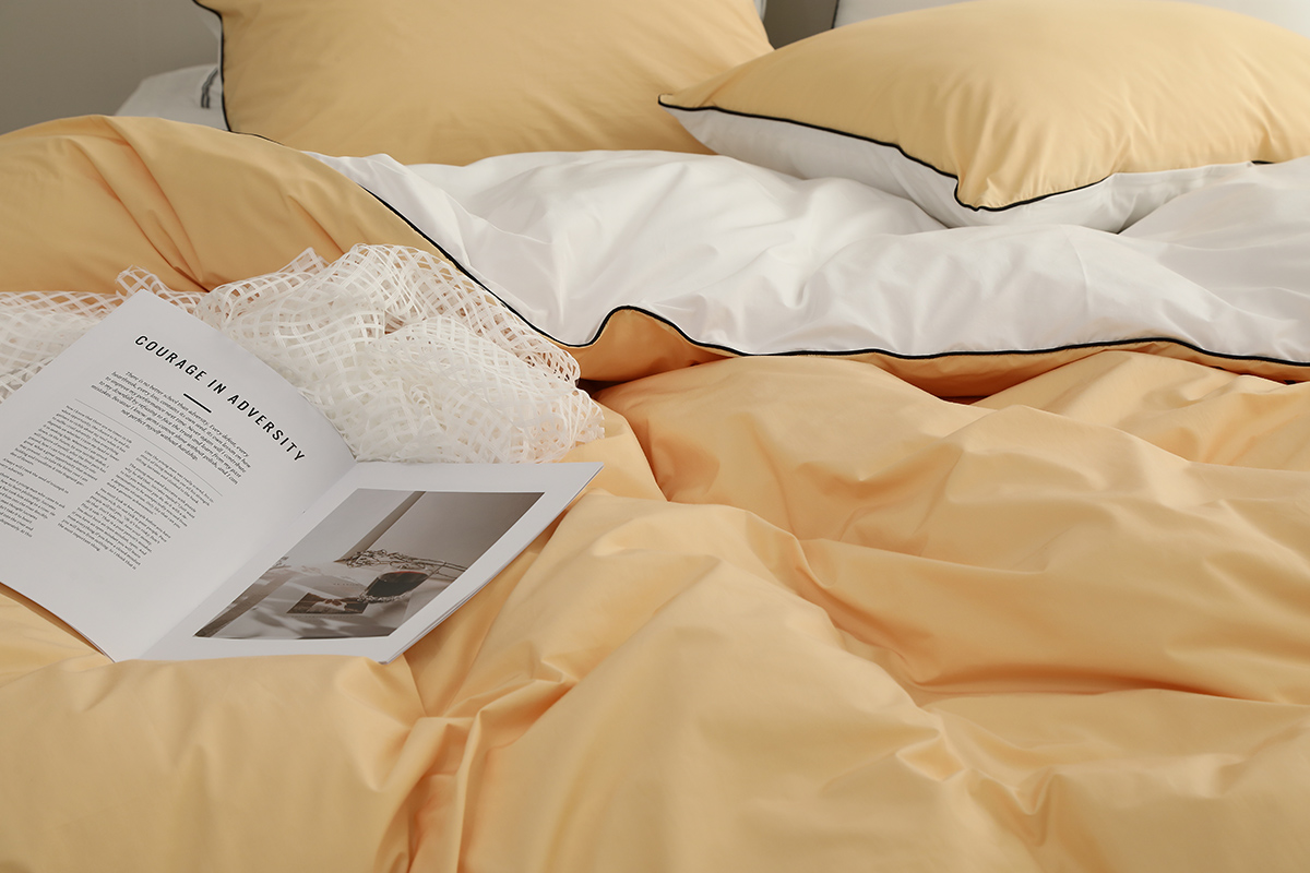 호텔침구 겨울 이불세트 코튼 60수 알러지케어 사계절 신혼 화이트 침구세트 Q