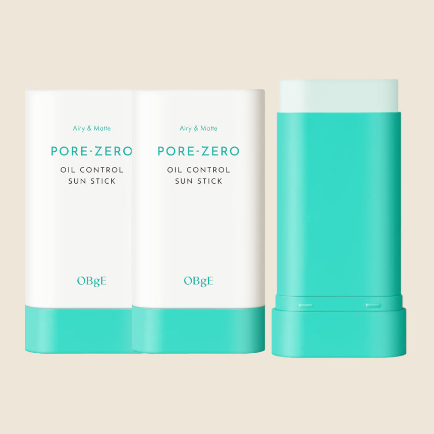 오브제 포어제로 오일 컨트롤 선스틱 18g 2개 SPF 50+ 사진 3