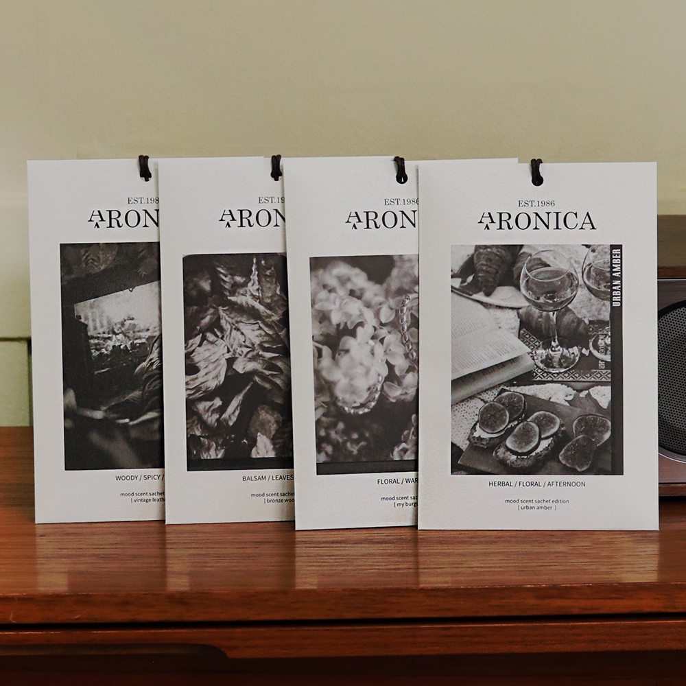 아로니카 무드센트 샤쉐 옷장방향제 4P세트