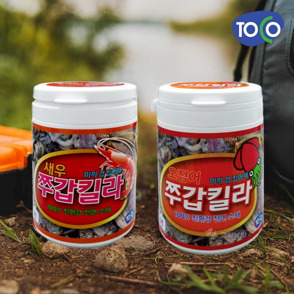 토코 쭈갑킬라 쭈꾸미 갑오징어 문어 집어제 에기 루어 유인제 흔들이 - 상세 이미지 2