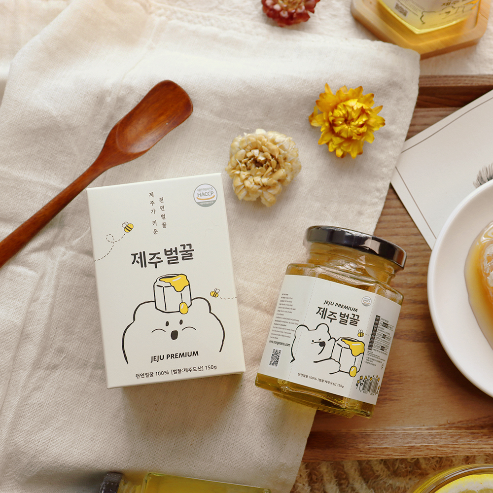 프리미엄 제주벌꿀 150g 제주 꿀 답례품 이미지 7