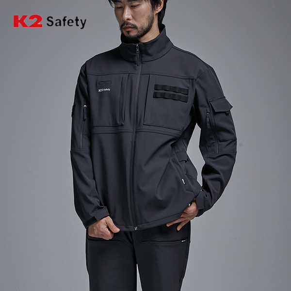 K2 세이프티 작업복 상의 겨울 근무복 상의 본딩셋업자켓 F5101 - 상세 이미지 2