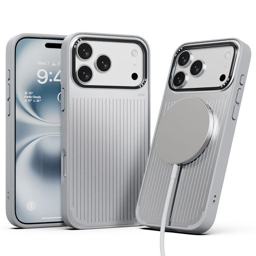 미아크 무드 맥세이프 케이스 실버, 아이폰17 프로맥스