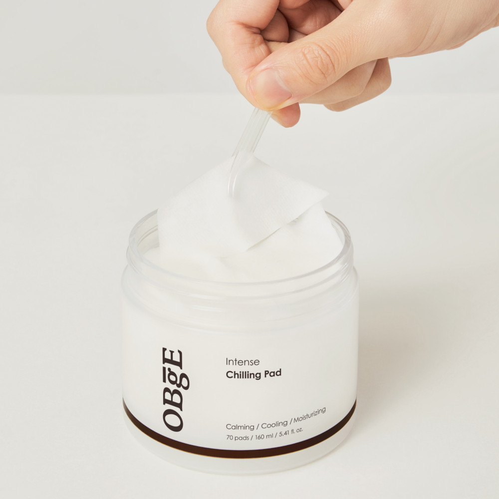 오브제 인텐스 닦토 스킨 토너 팩 칠링패드 화장솜 70매 160ml - 상세 이미지 3