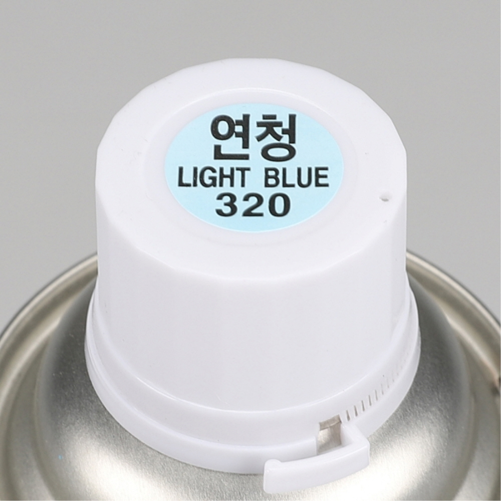 일신케미칼 락카 스프레이 페인트 420ml 320 연청색 - 상세 이미지 3