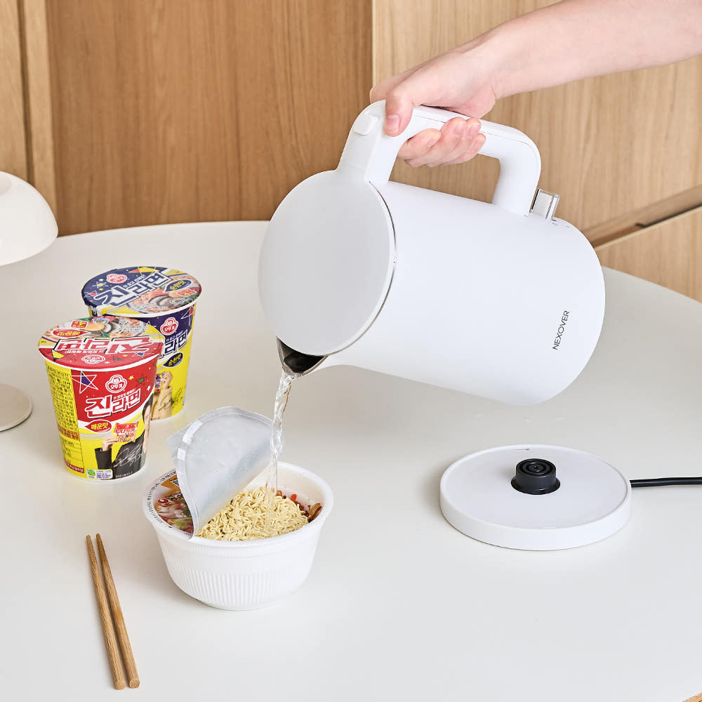 넥소버 넥소버 이중단열 통스텐 전기 주전자 1.5L NXK-3500W