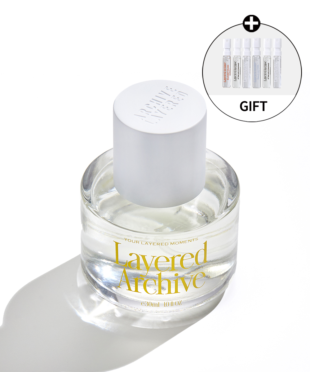 [레이어드아카이브] [버블배쓰위드] 코튼 우디 니치향수 30ml - 상품 이미지