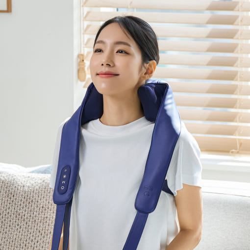 [풀리오본사] [선물SET] 목 어깨 두드림 마사지기 V3 + 파우치 + 쇼핑백M : 풀리오