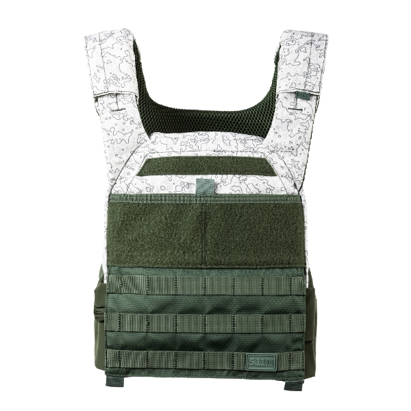 5.11 택티컬 TacTec 트레이너 베스트(콤부 그린) - TacTec Trainer Weight Vest(Kombu Green) - 상품 이미지