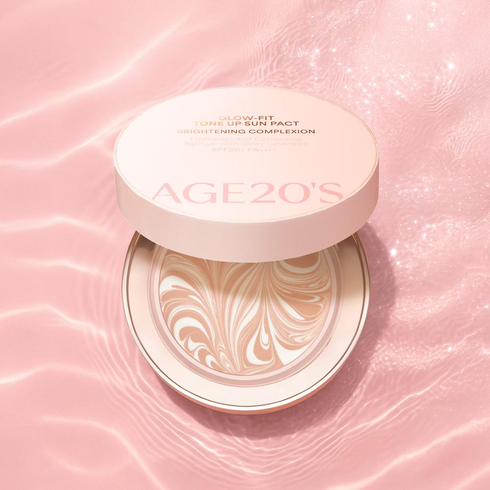 에이지투웨니스 글로우핏 톤업 선팩트 12.5g (SPF50+ PA++++)