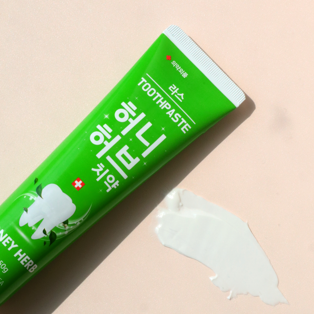 라스 허니 허브 내츄럴 치약 허브 처방 치약 150g, 1개 - 상세 이미지 3
