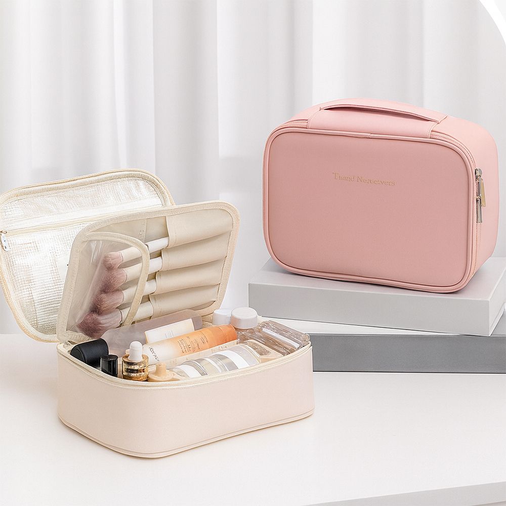 여행용 화장품 파우치 대용량 뷰티 브러쉬 메이크업 가방
