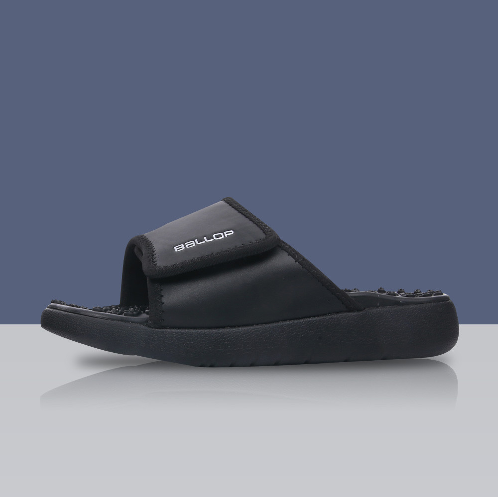 밸롭 남성용 지압슬리퍼 베드킹 스테미너 아치슬리퍼 실내 실외 겸용 두 켤레 구매시 추가 할인